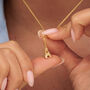 18ct Gold Eiffel Tower Charm Necklace, thumbnail 1 of 6