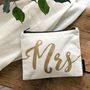 Mrs Wedding Bag For Make Up, thumbnail 1 of 6