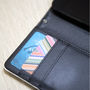 Inky Penguin Faux Leather Phone Case With Card Slots, thumbnail 2 of 6