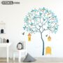 Round Tree With Birds And Bees Stencil Pack, thumbnail 6 of 10