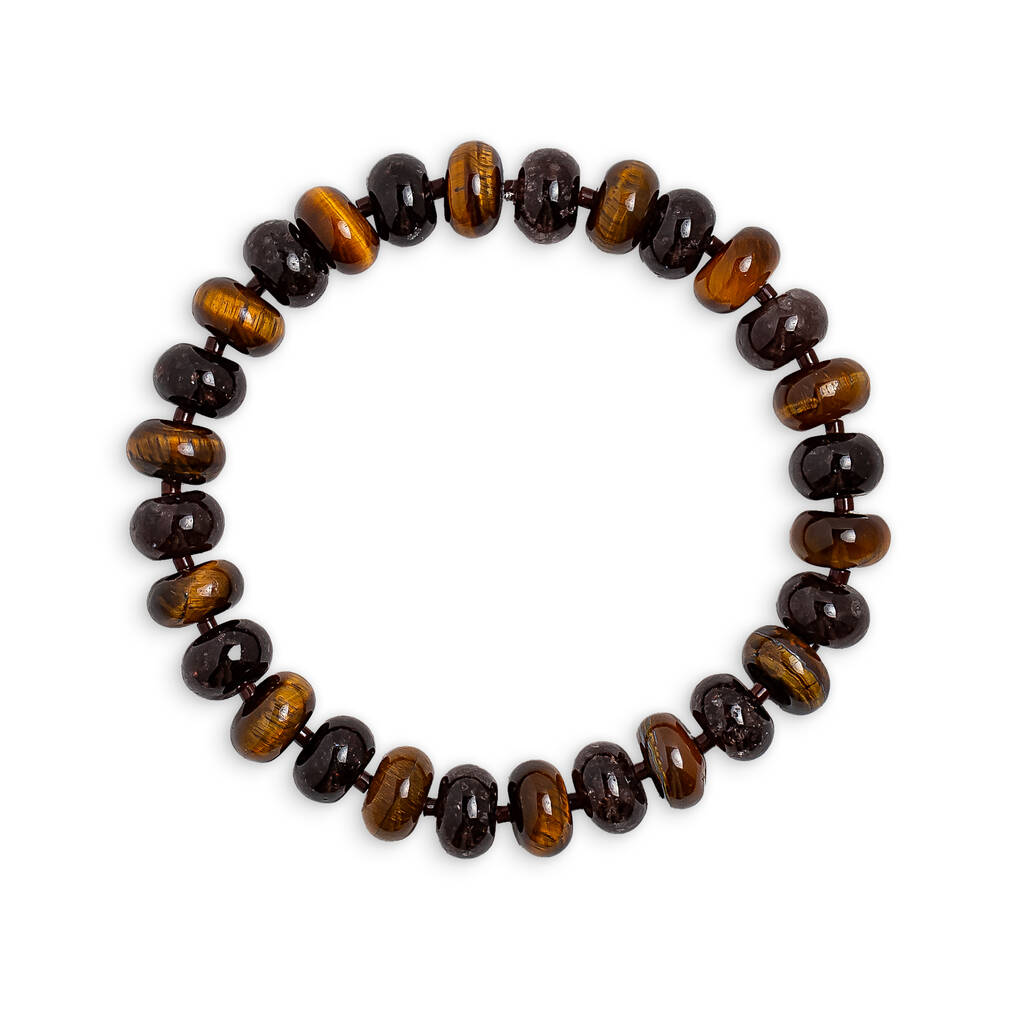 Brown Tiger's Eye Beaded Bracelet, 1 of 1