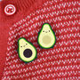 Kawaii Avocado Wooden Pin Or Brooch Set, thumbnail 1 of 5
