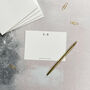 Personalised Monogram Correspondence Cards, thumbnail 3 of 8