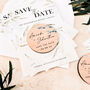 Save The Date Wedding Magnet Cards, thumbnail 8 of 10