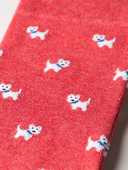 The Westie – Luxury Dog Themed Socks, 6 of 7