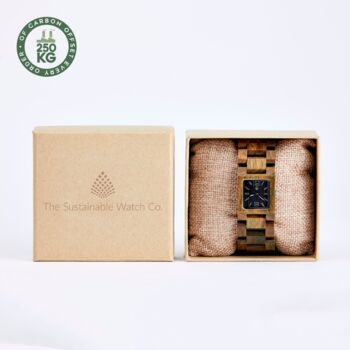 The Ash: Vegan Handmade Wood Wristwatch For Women, 2 of 8