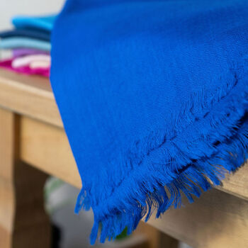 Super Soft Handwoven Fine Wool Shawl From Kashmir, 6 of 8