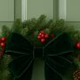 Personalised Velvet Christmas Wreath Bow, thumbnail 2 of 8