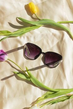 Black Thin Frame Butterfly Cat Eye Sunglasses, 6 of 7