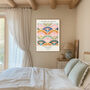 Flora And Fauna Pastel Flower Art Print, thumbnail 3 of 3