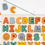 Personalised Wooden Abc Safari Puzzle Toy, thumbnail 3 of 3