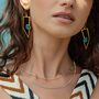 Serenity Sleek Italian Style Gold Snake Chain Necklace, thumbnail 4 of 4