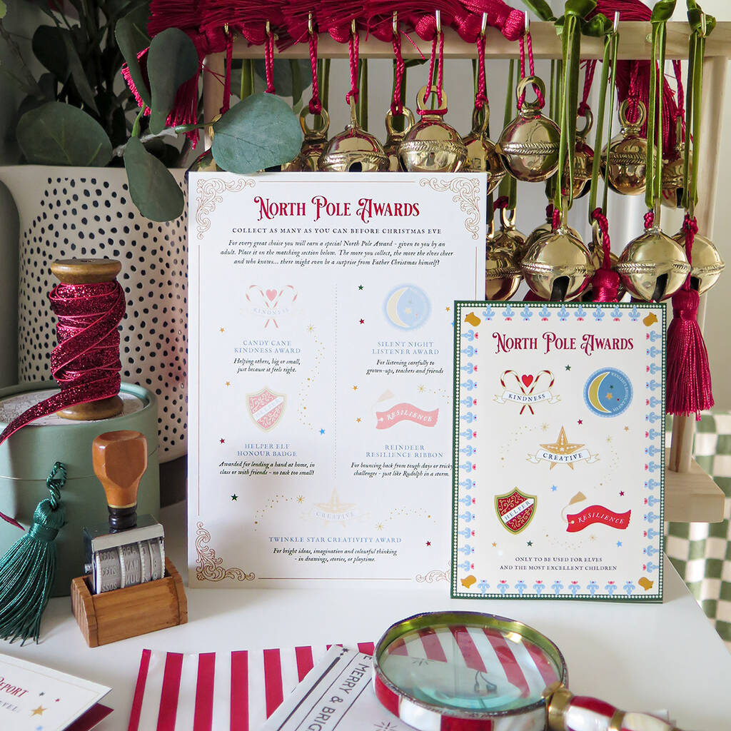 The North Pole Awards With Stickers, 1 of 4