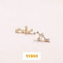 Star Sign Constellation Earrings Studs, thumbnail 12 of 12