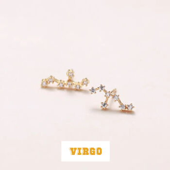 Star Sign Constellation Earrings Studs, 12 of 12