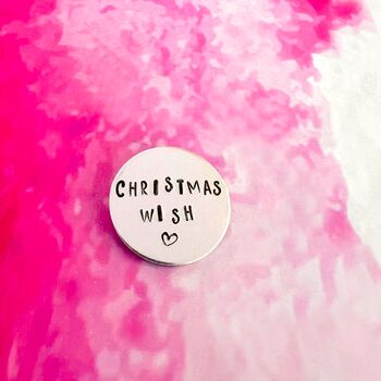 Christmas Wish Pocket Token Keepsake, 4 of 4