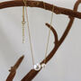 Double Pearl Necklace, thumbnail 2 of 4