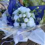 White Rose Gift Bouquet, thumbnail 3 of 12