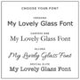 Special Message Dartington Crystal Cut Glass, thumbnail 4 of 7
