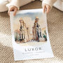 Luxor Egypt Travel Print, thumbnail 4 of 7