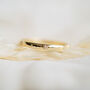 Celestial Engraved Diamond Ring In Solid Gold, thumbnail 1 of 7