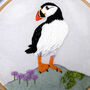 Puffin Embroidery Kit, thumbnail 2 of 7