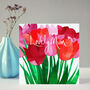 Tulips Card For Mum, thumbnail 2 of 6