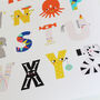 Alphabet Poster Print, thumbnail 5 of 5