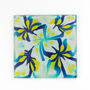 Navy Blue Zingy Yellow Coaster Set, thumbnail 12 of 12