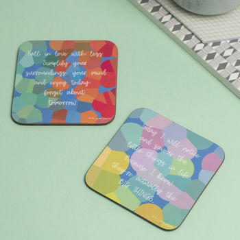 Savouring Little Things Coaster, 2 of 3