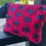 Pink Cord Palm Tree Bag, thumbnail 1 of 3