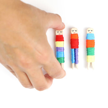 Make Your Own Worry Dolls Kit, 7 of 9