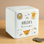 Personalised Scandi Safari Animals Money Box, thumbnail 3 of 6