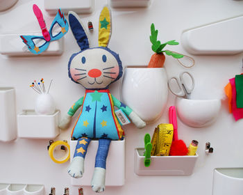 Superhero Easter Bunny Personalised Doll Sewing Kit, 8 of 8
