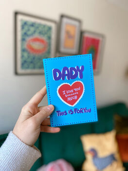 Dady This Is For You Greeting Card, 4 of 8