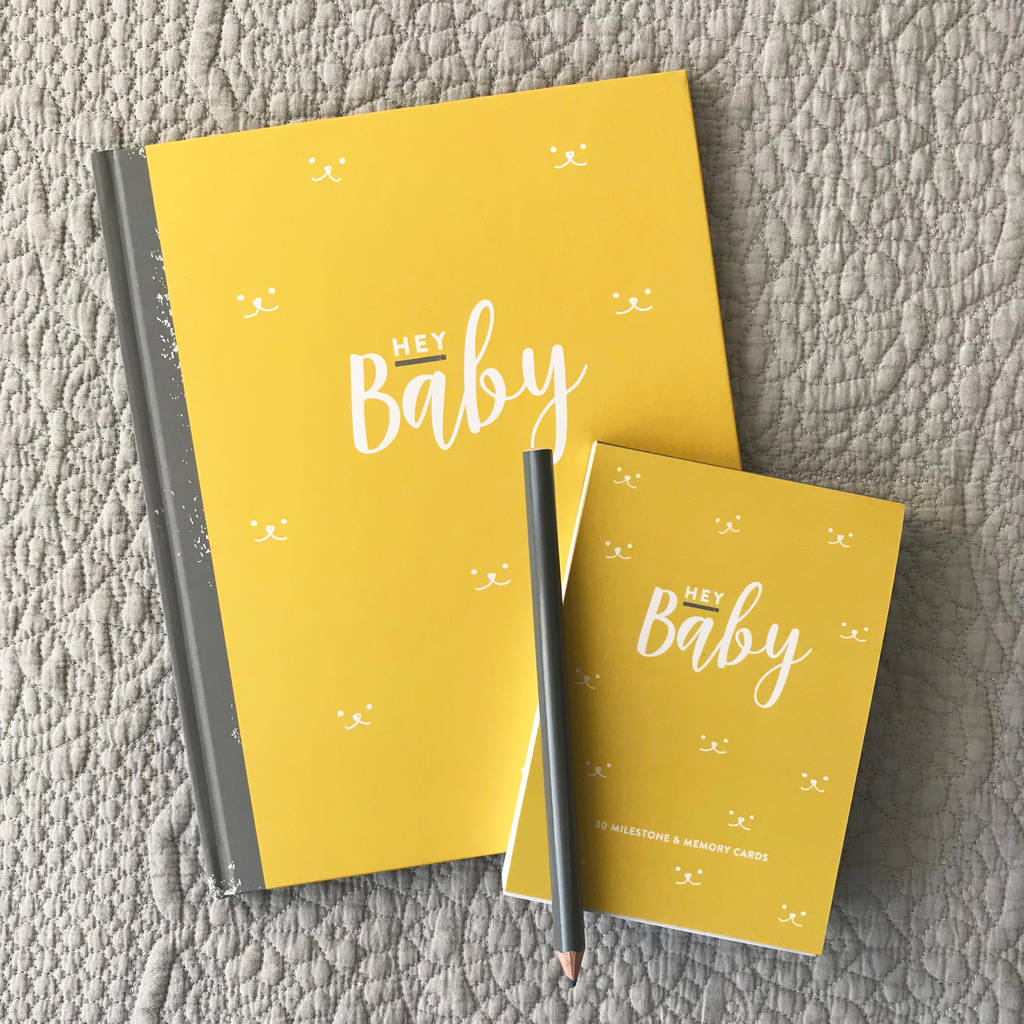 New Baby Journal And Milestone Cards Gift Set, 1 of 12