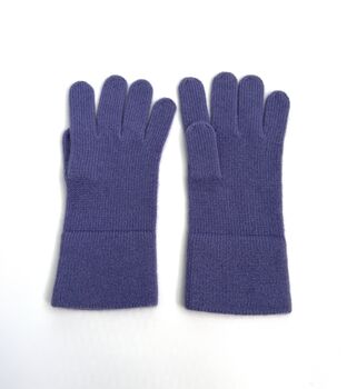 Pure Cashmere Knitted Gloves Gift For Her, 2 of 3