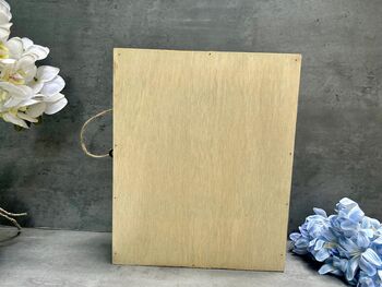 Wooden Key Box Holder Heart Desig Housewarming Gift, 9 of 9