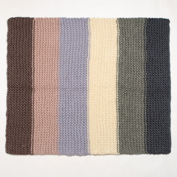 Naturally Neutral Blanket Knitting Kit, 2 of 4