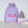 Personalised Gingham Laundry Bag, thumbnail 3 of 7