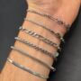 Personalised Bracelets Silver For Men And Women, thumbnail 3 of 12
