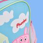 Personalised Peppa Pig House Backpack, thumbnail 2 of 5