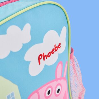 Personalised Peppa Pig House Backpack, 2 of 5