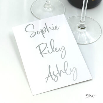 Custom Name Decals For Tambourines And Gift Bags, 9 of 12