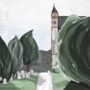 St Albans Landscape Art Print, thumbnail 2 of 3