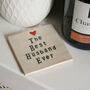 The Best Husband Ever Ceramic Coaster, thumbnail 5 of 9