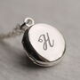 Tiny Personalised Silver Round Locket With Photographs, thumbnail 4 of 12