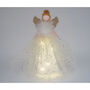 Large Light Up Gold Angel Christmas Tree Topper, thumbnail 1 of 5