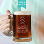 Awesome Son In Law Wedding Beer Tankard Glass, thumbnail 1 of 4