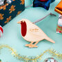 Robin In Loving Memory Christmas Decoration, thumbnail 2 of 4
